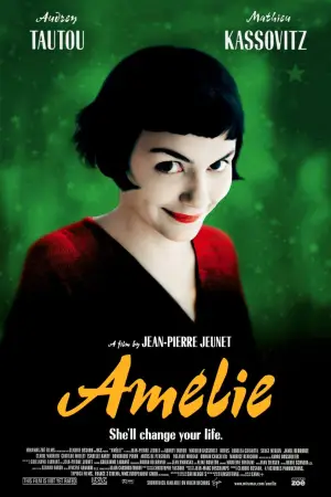 Poster to the movie "Amélie" #747039