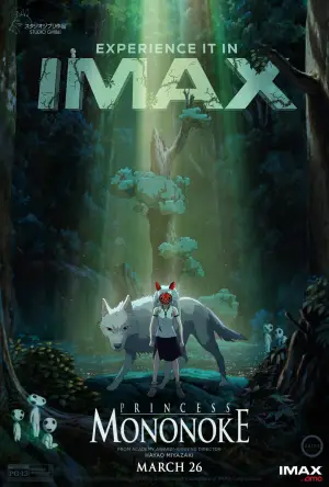 Poster to the movie "Princess Mononoke" #517791