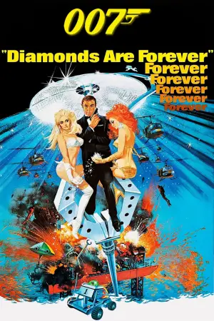 Poster to the movie "Diamonds Are Forever" #683803
