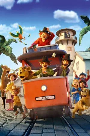 Three Robbers and a Lion