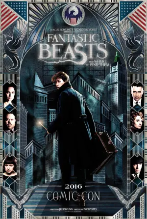 Poster to the movie "Fantastic Beasts and Where to Find Them" #25106