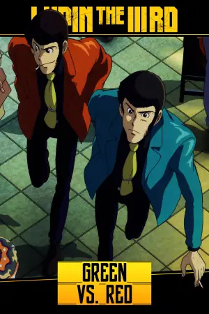 Poster to the movie "Lupin the Third: Green vs Red" #811304