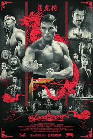 Poster to the movie "Bloodsport" #84285