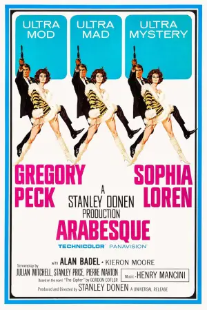 Poster to the movie "Arabesque" #902518