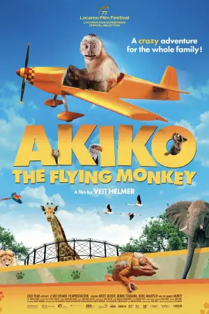Movie poster "Akiko, the Flying Monkey"
