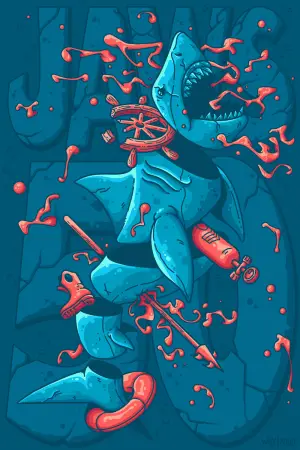 Poster to the movie "Jaws" #768291