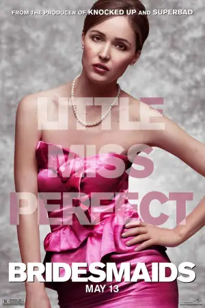 Poster to the movie "Bridesmaids" #613659