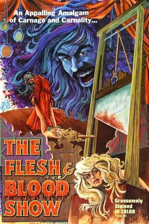 Poster to the movie "The Flesh and Blood Show" #946460