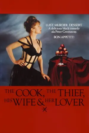 Poster to the movie "The Cook, the Thief, His Wife & Her Lover" #159470
