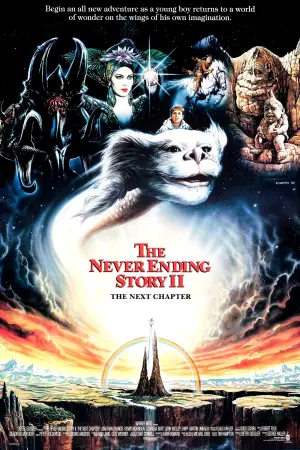 Poster to the movie "The NeverEnding Story II: The Next Chapter" #338443