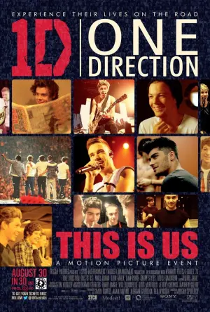 Poster to the movie "One Direction: This Is Us" #101704