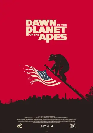 Poster to the movie "Dawn of the Planet of the Apes" #597032