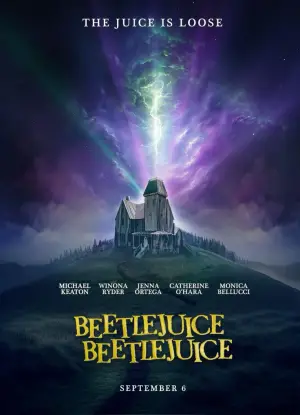 Poster to the movie "Beetlejuice Beetlejuice" #566289