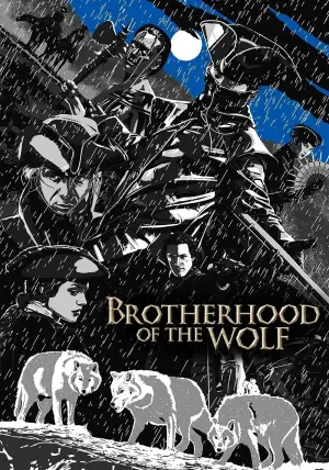 Poster to the movie "Brotherhood of the Wolf" #695046