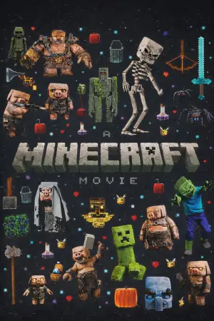 Poster to the movie "Minecraft" #530575