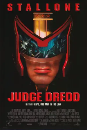 Poster to the movie "Judge Dredd" #682146