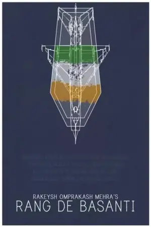 Poster to the movie "Rang De Basanti" #237518