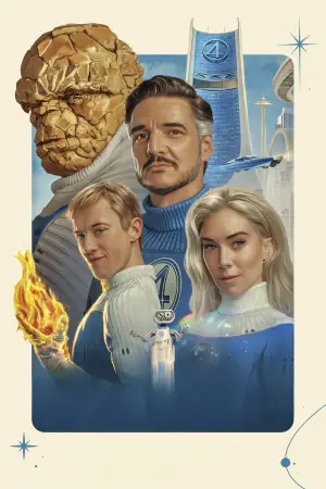 Poster to the movie "The Fantastic Four" #519658
