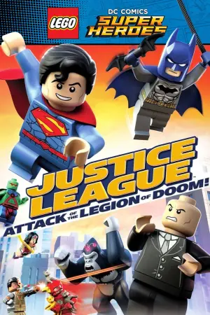 Movie poster "LEGO DC Comics Super Heroes: Justice League - Attack of the Legion of Doom!"