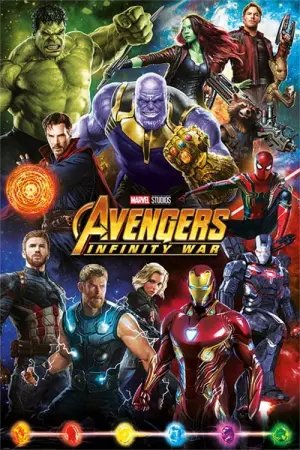 Poster to the movie "Avengers: Infinity War" #4108