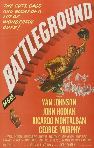 Poster to the movie "Battleground" #362092