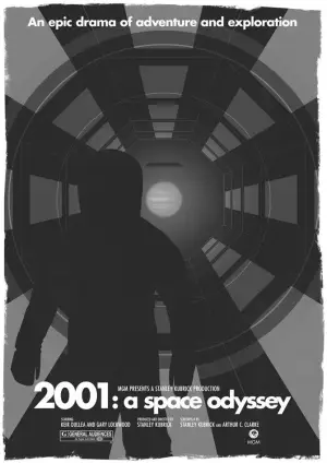 Poster to the movie "2001: A Space Odyssey" #750824