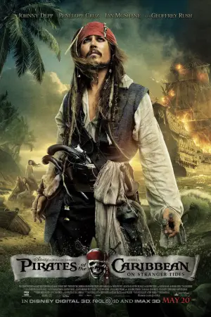 Poster to the movie "Pirates of the Caribbean: On Stranger Tides" #558453