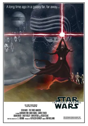 Poster to the movie "Star Wars: The Force Awakens" #24266