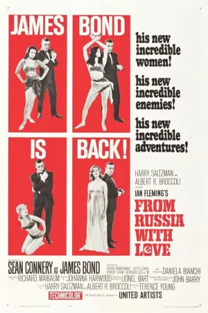 Poster to the movie "From Russia with Love" #57879