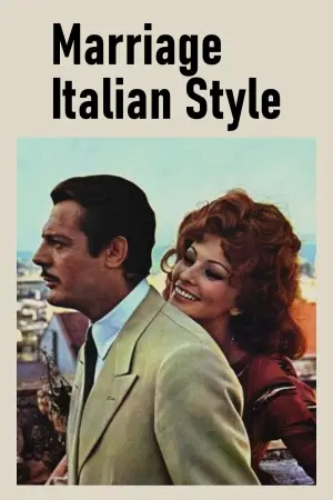 Poster to the movie "Marriage Italian Style" #754750