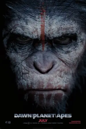 Poster to the movie "Dawn of the Planet of the Apes" #597008