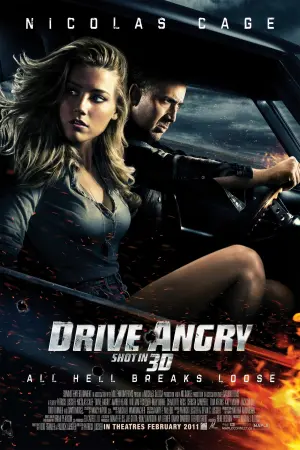 Poster to the movie "Drive Angry" #323104