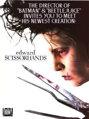 Poster to the movie "Edward Scissorhands" #835465