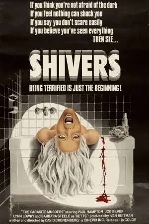 Poster to the movie "Shivers" #159458