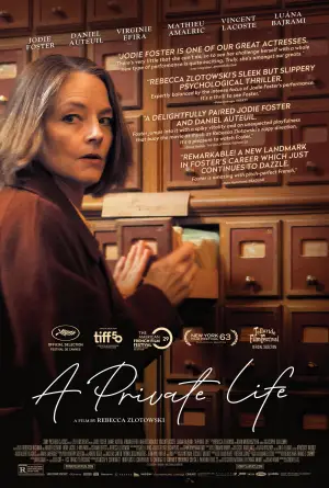 Poster to the movie "A Private Life" #525056