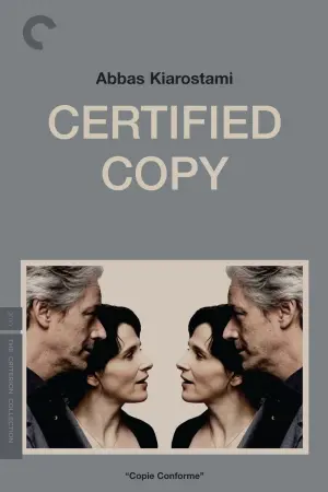 Poster to the movie "Certified Copy" #250663