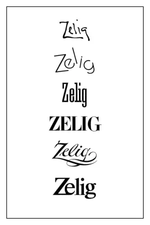 Poster to the movie "Zelig" #709594