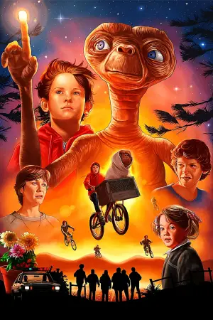 Poster to the movie "E.T. the Extra-Terrestrial" #578283