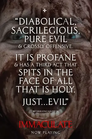 Poster to the movie "Immaculate" #588972