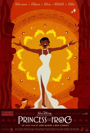 Poster to the movie "The Princess and the Frog" #649988