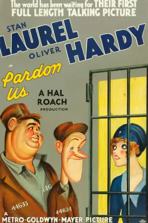 Poster to the movie "Pardon Us" #737242