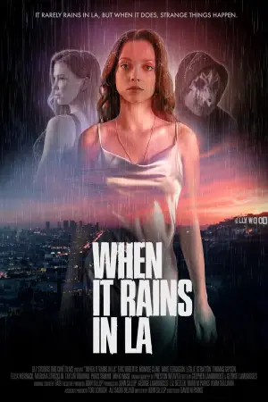 Poster to the movie "When It Rains in LA" #735001