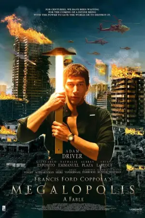 Poster to the movie "Megalopolis" #596062