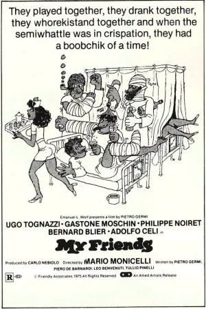 Poster to the movie "My Friends" #177453