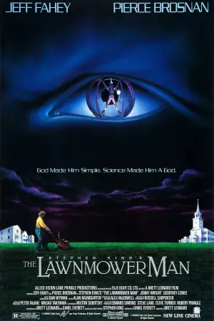 Poster to the movie "The Lawnmower Man" #792478