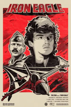Poster to the movie "Iron Eagle" #589377