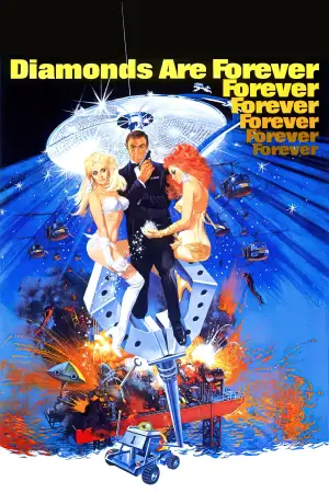 Poster to the movie "Diamonds Are Forever" #810942