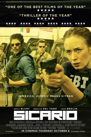 Poster to the movie "Sicario" #39654
