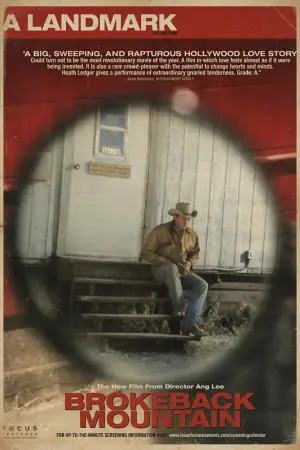 Poster to the movie "Brokeback Mountain" #836504