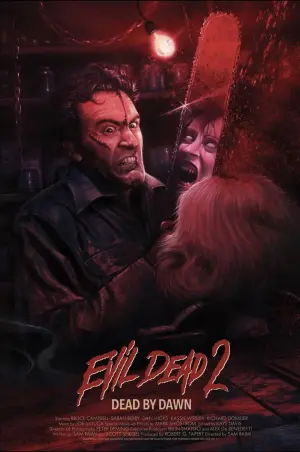 Poster to the movie "Evil Dead II" #207943